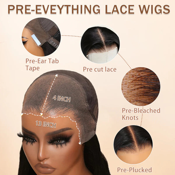 300% Density Luxury Deep Wave Virgin Human Hair HD Lace Wig Super Double Drawn Level