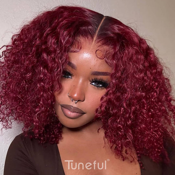 Super Deal Summer Style Curly 6x5 Wear Go Glueless Lace Human Hair Wigs