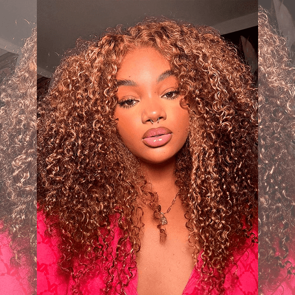 Super Deal Summer Style Curly 6x5 Wear Go Glueless Lace Human Hair Wigs