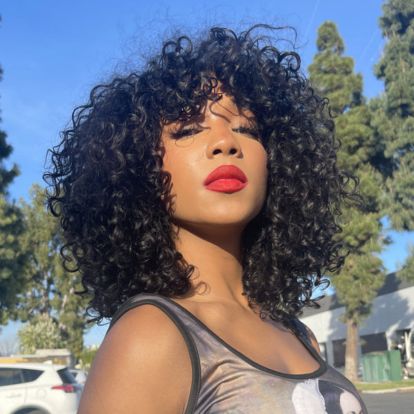 Charming Wispy | Tik Tok Viral Shaggy Style Curly Wig