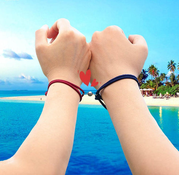 1 Pair Magnetic Bracelet Couple Gift