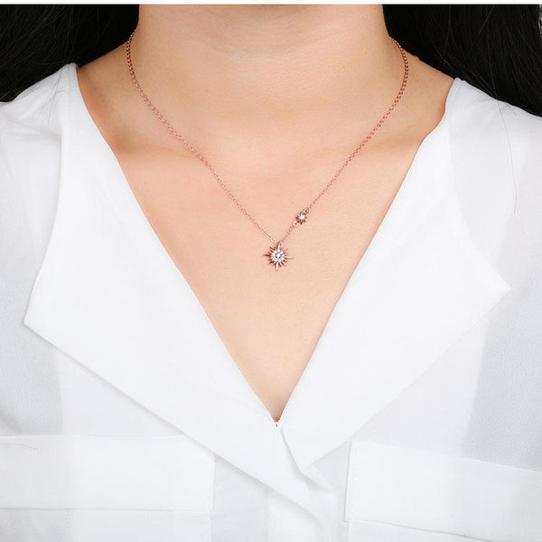 "You are my Sun" Sterling Silver Necklace
