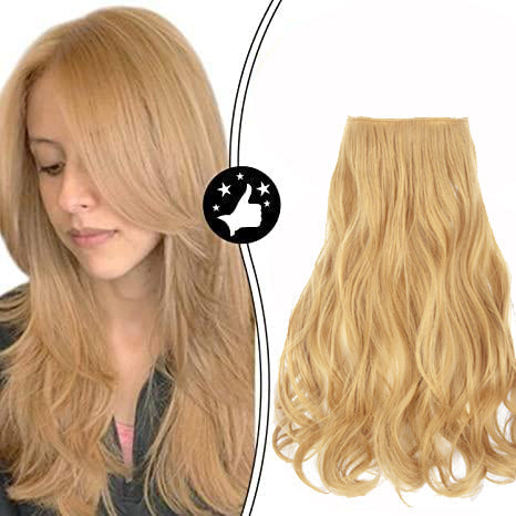 Wave Halo Clip in Hair Extensions Wigs