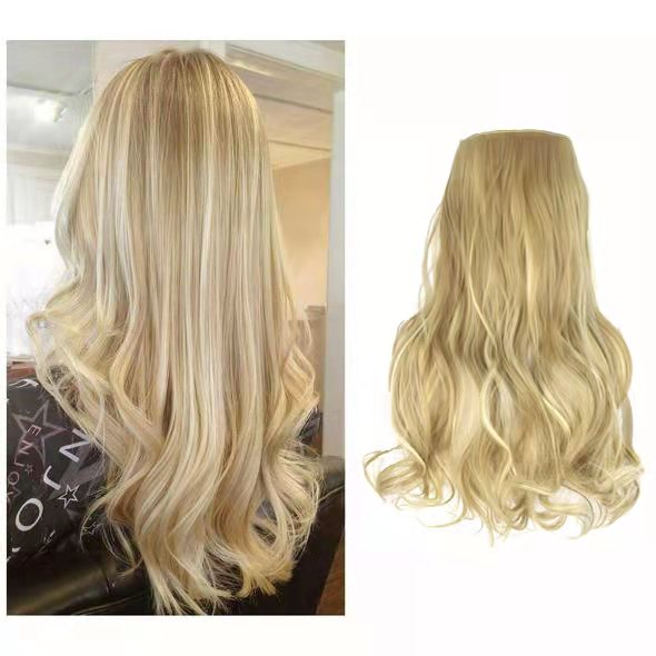Wave Halo Clip in Hair Extensions Wigs