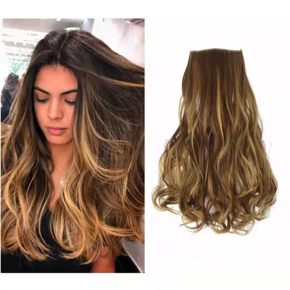 Wave Halo Clip in Hair Extensions Wigs