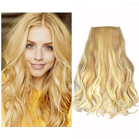 Wave Halo Clip in Hair Extensions Wigs