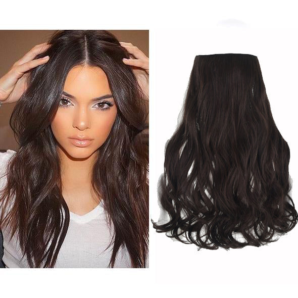 Wave Halo Clip in Hair Extensions Wigs