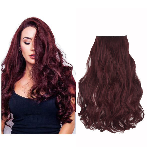 Wave Halo Clip in Hair Extensions Wigs