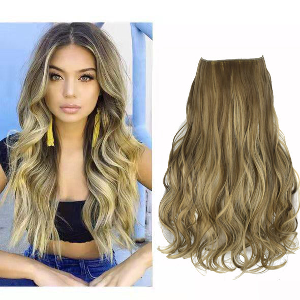 Wave Halo Clip in Hair Extensions Wigs