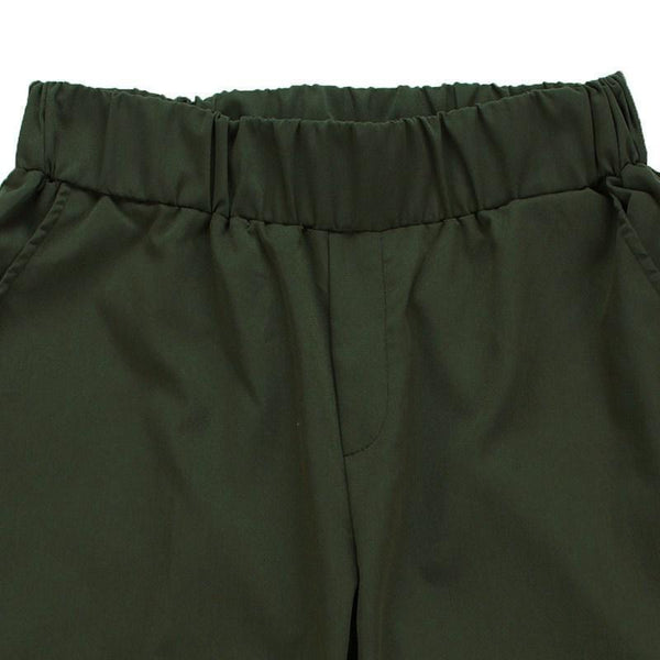 Buckle-Cuff Harem Pants