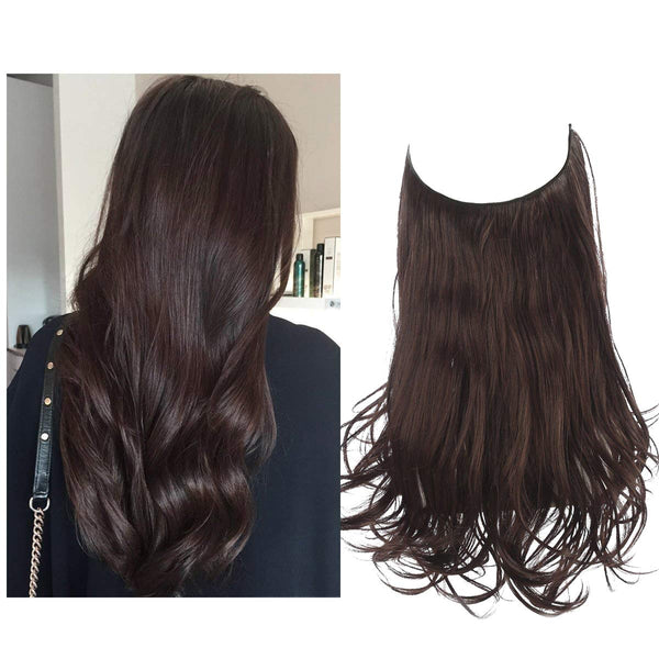 Wave Halo Clip in Hair Extensions Wigs