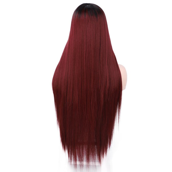 Hot Brazilian Long Straight Hair Mini Lace Front Wigs