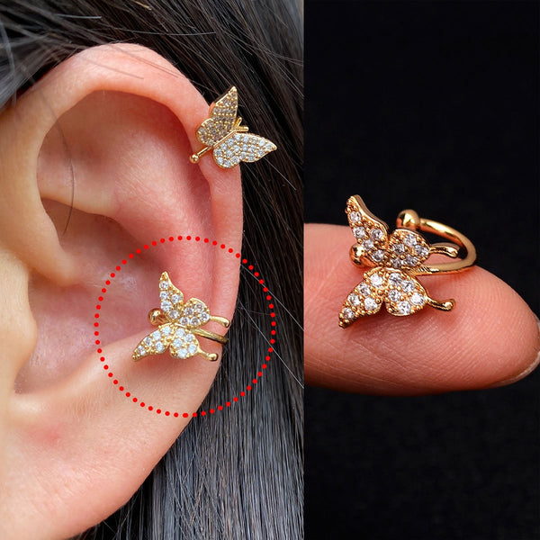 Cute Ear Cuff No Piercing Ear Clip Jewelry 1pcs -- 30% OFF Buy 2 or More No Code Required