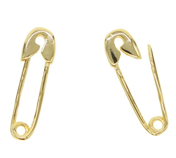 CZ Pin Earring New Design Lady Gift Gold Filled Simple Multi Piercing Jewelry A pair