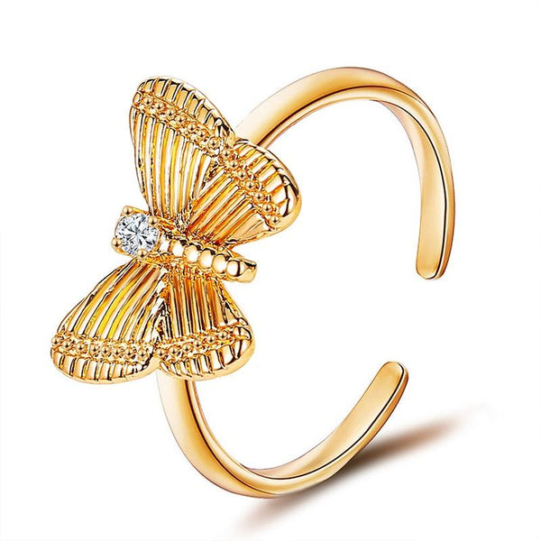 Y2K Heart Butterfly Taiji Rings Metal Fashion Harajuku Vintage Sweet Charms Rings 30% OFF Buy 2 or More No Code Required