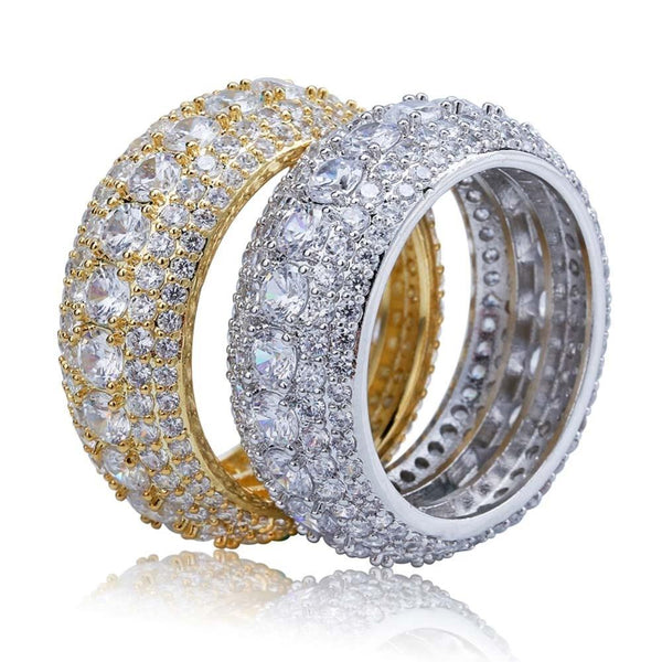 Men's Iced Out Circle Ring