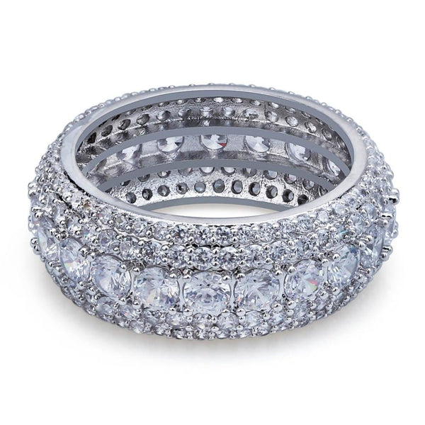 Men's Iced Out Circle Ring