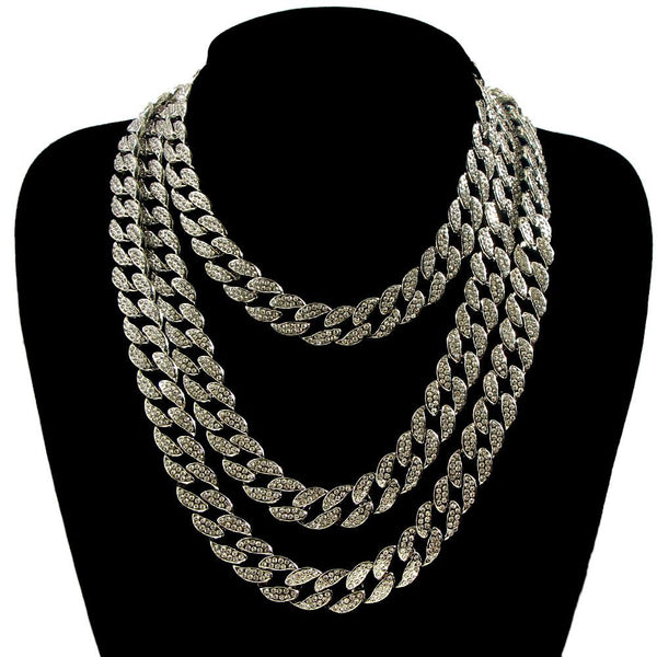Iced Out Cuban Chain Choker