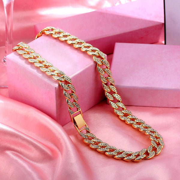 Iced Out Cuban Chain Choker