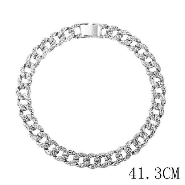 Iced Out Cuban Chain Choker