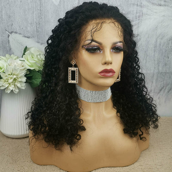 Undetectable Clear Lace Melt Skin Water Wave 13x6 Lace Front Wig Hair