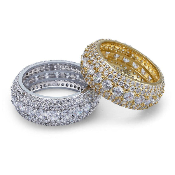 Men's Iced Out Circle Ring