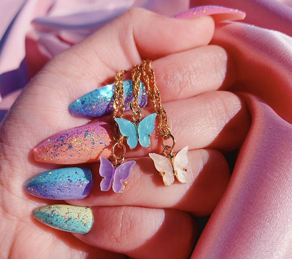 Shell Butterfly Cute Necklace