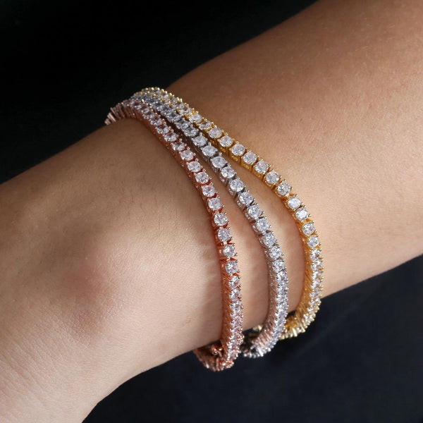 Tennis Chain CZ Diamond Bracelet