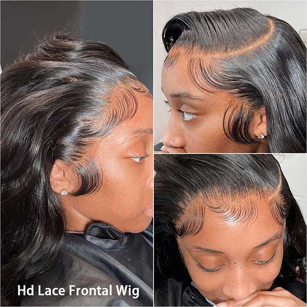 Mslynn HD Lace Wigs Body Wave Wig Transparent 13x4 Lace Front Wig