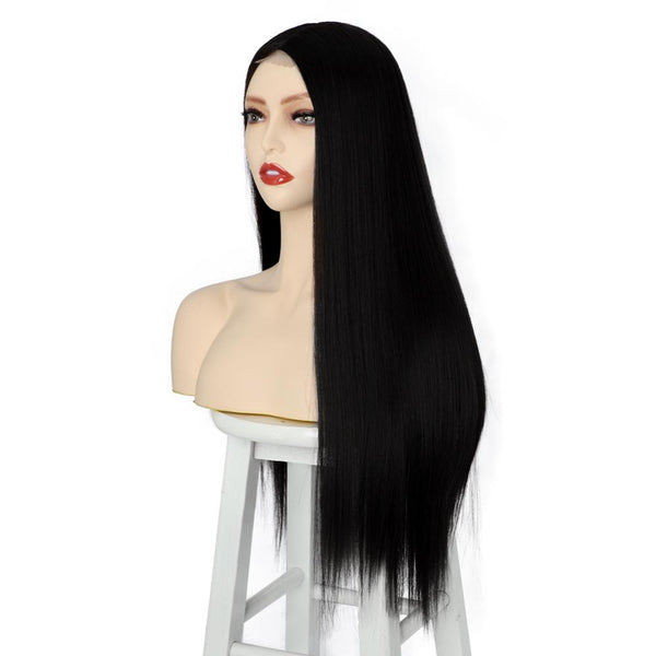 Hot Brazilian Long Straight Hair Mini Lace Front Wigs