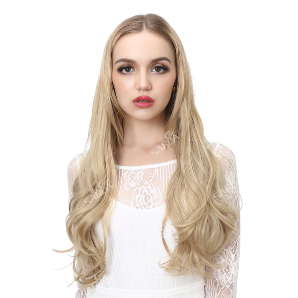Wave Halo Clip in Hair Extensions Wigs