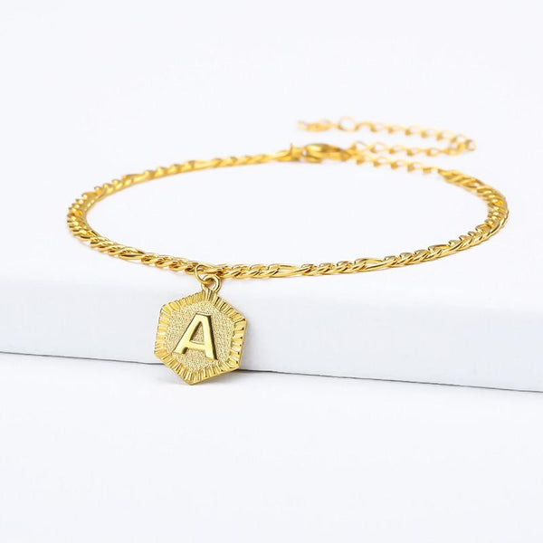 A-Z Letter Anklet Cute Ankle Bracelet