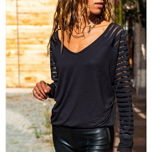 V Neck Cotton T Shirts