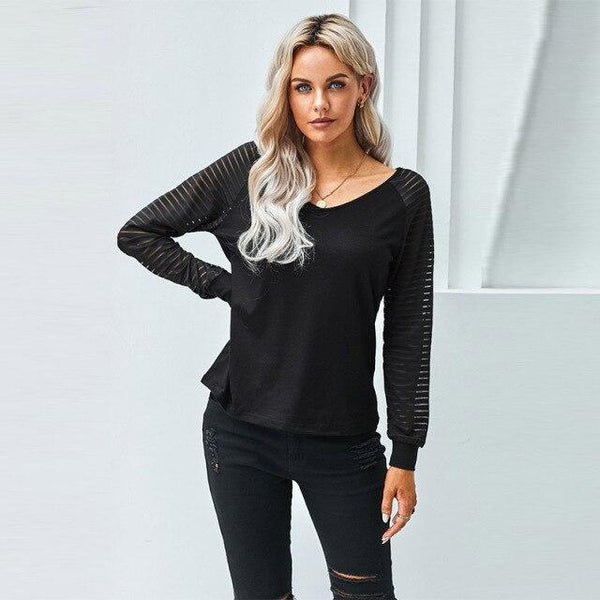 V Neck Cotton T Shirts