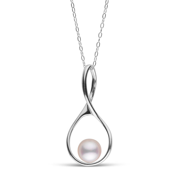 Wishbone Collection 7.0-7.5 mm Akoya Pearl Pendant