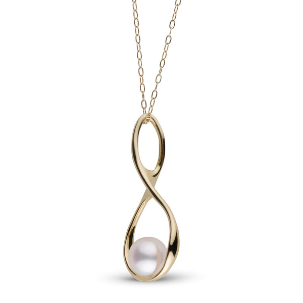 Wishbone Collection 7.0-7.5 mm Akoya Pearl Pendant