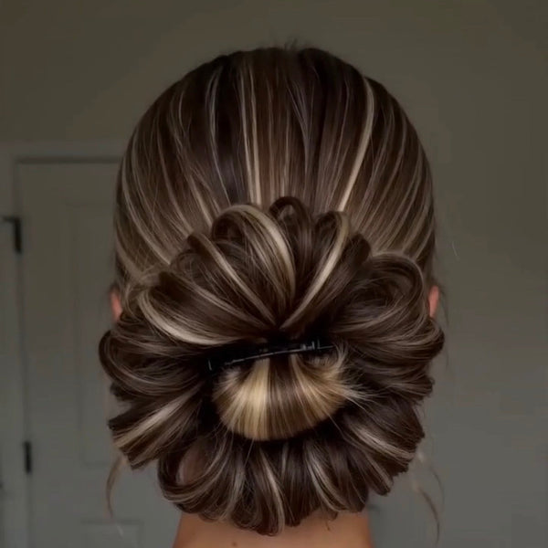 Large Messy Hair Bun Curly Synthetic hair