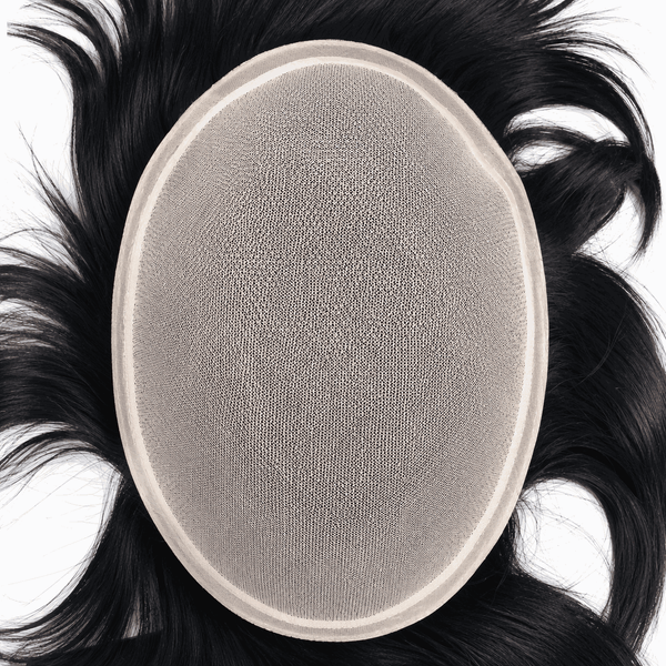 Viral Video Same Style Men’s Wig with Realistic Scalp, Natural-Looking Hairpiece for Southeast Asian Men