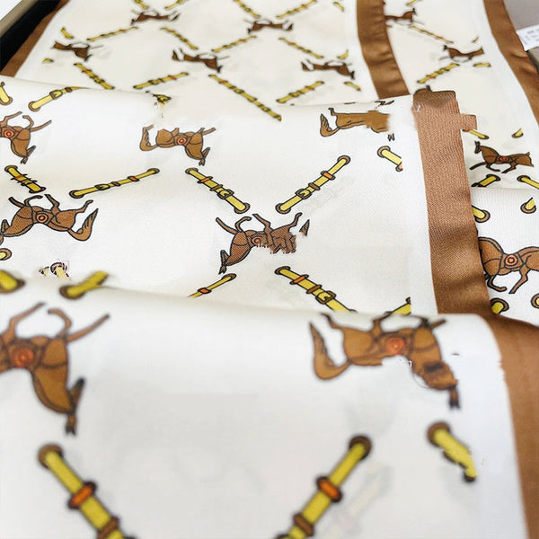 Galloping Pony Elegant Long Scarf Gift