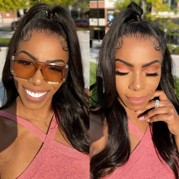 Flash Sale Invisi-Strap™ Snug Fit 360 HD Transparent Lace Wig Bleached Knots