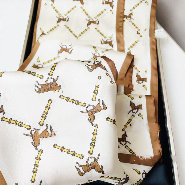Galloping Pony Elegant Long Scarf Gift