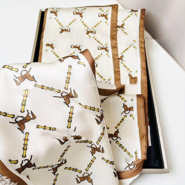 Galloping Pony Elegant Long Scarf Gift
