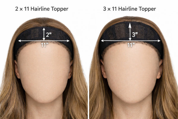 Hairline Topper- Clip Free