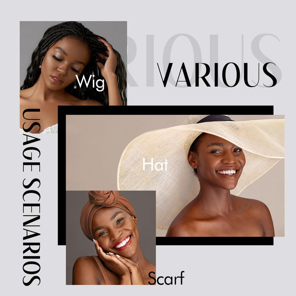 Wide Wig Grip Headband, Wig Grip Band for Securing, Nude, 1 Piece