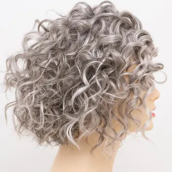 Premium Curly Mono Base Hair Toppers Human Hair for Women