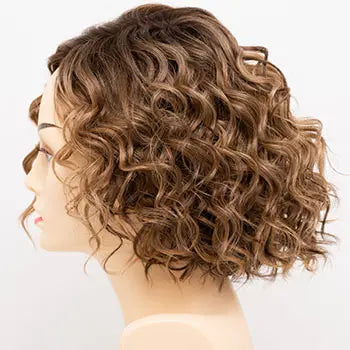 Premium Curly Mono Base Hair Toppers Human Hair for Women