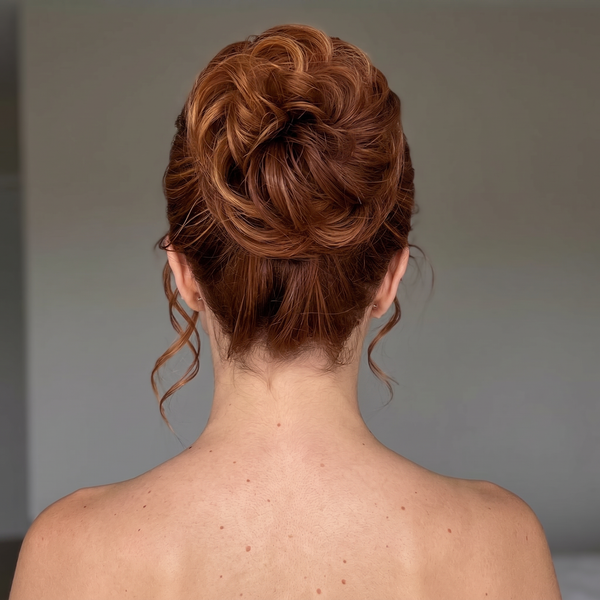 Large Messy Hair Bun Curly Synthetic hair