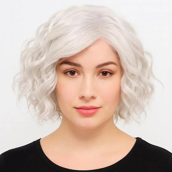 Premium Curly Mono Base Hair Toppers Human Hair for Women