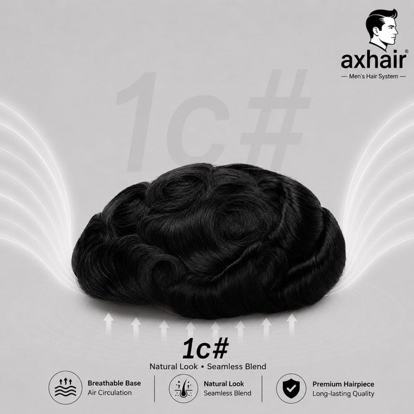 0.04–0.06mm V-Loop Ultra Thin Skin Hair System – Knotless Natural Hairline & Invisible Finish