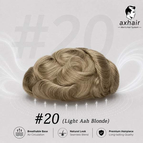 0.06–0.08mm Straight hair Injected Skin Hair System – Natural “Hair-Growing” Look, Knotless Finish, Comfortable for Daily & Active Wear